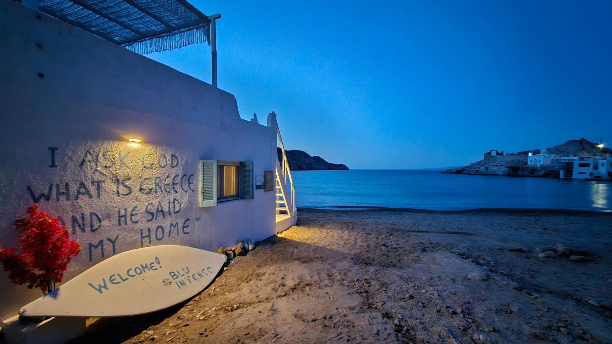 Blu Intenso Boathouse Firopotamos Экстерьер фото